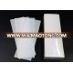 Disposable nonwoven depilatory wax paper for hair removal