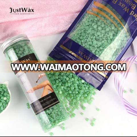 JustWax 500g hot sale hard wax beans with MSDS report